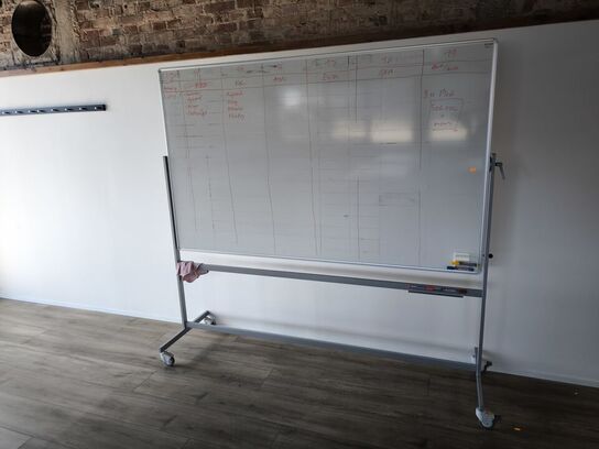 Whiteboard på hjul