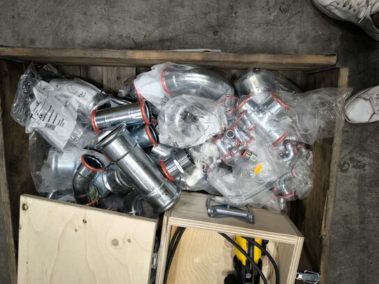 Palle med presfittings samt REMS Powerpres XL