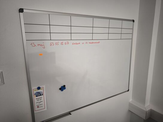2 stk. Whiteboard