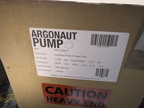 Argonaut pumper PLASTICA