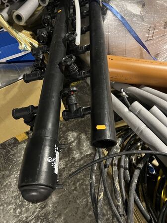 Palle med rørskåle m.m.