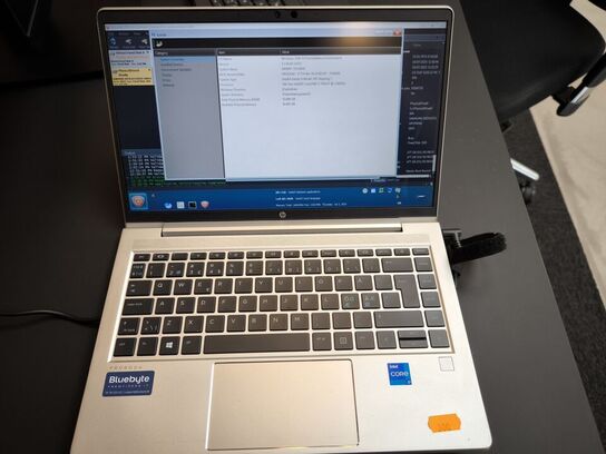 HP Probook i7-1165G7 16gb 500gb inkl. lader