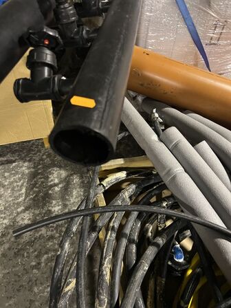 Palle med rørskåle m.m.