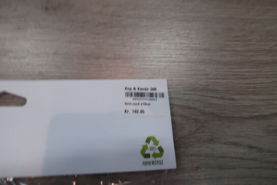 8 stk. Silikomart rund kageform silikone Ø18 cm