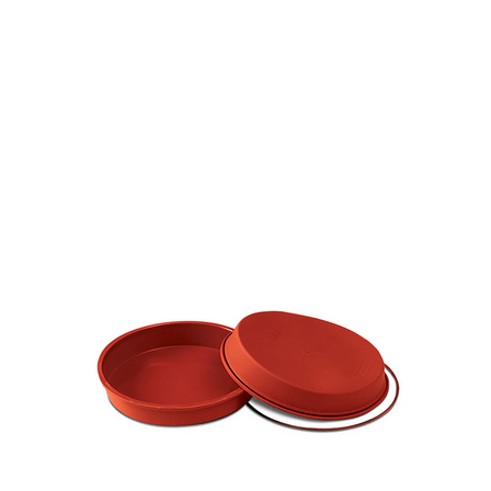 8 stk. Silikomart rund kageform silikone Ø18 cm