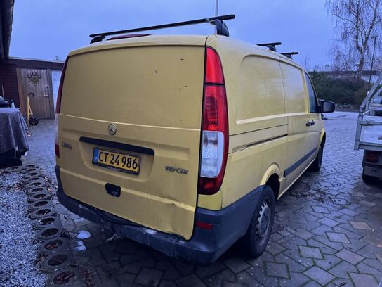 Varebil, MERCEDES-BENZ VITO 110 CDI Kassevogn Lang