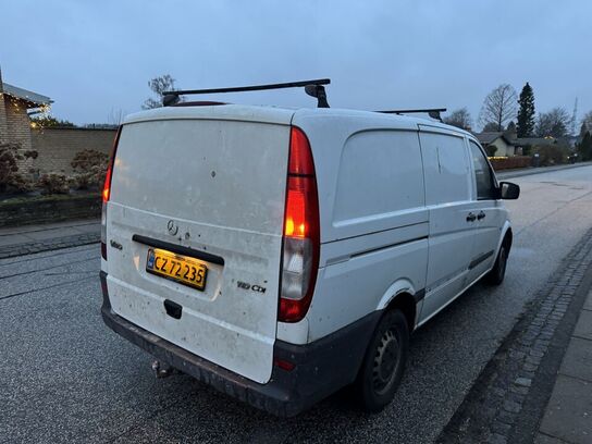 Varebil, MERCEDES-BENZ VITO 110 CDI Kassevogn Lang