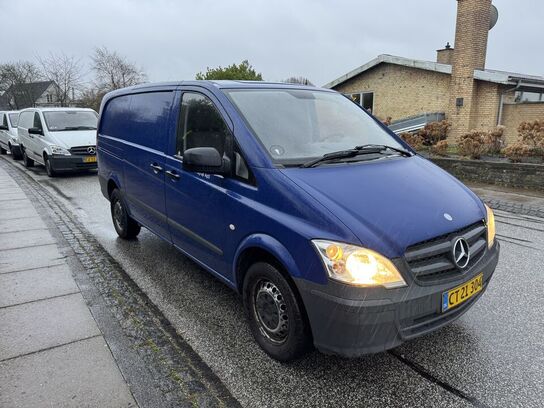 Varebil, MERCEDES-BENZ VITO 110 CDI Kassevogn Lang