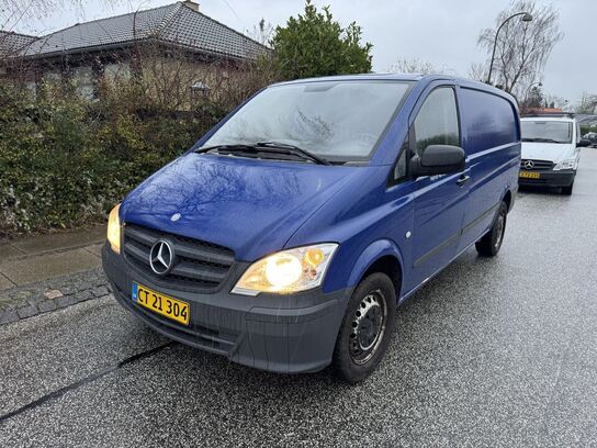 Varebil, MERCEDES-BENZ VITO 110 CDI Kassevogn Lang