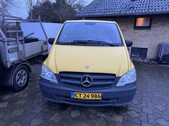 Varebil, MERCEDES-BENZ VITO 110 CDI Kassevogn Lang