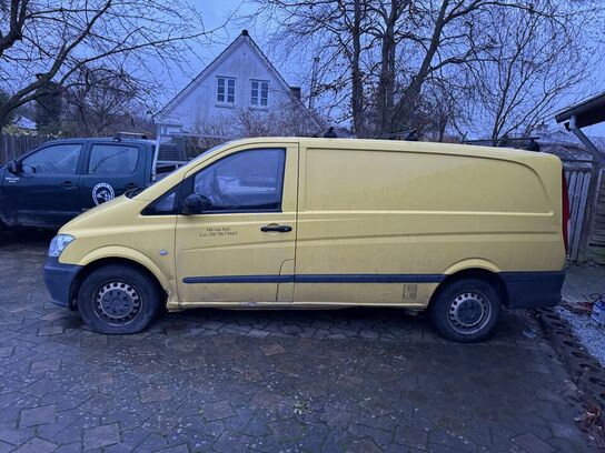 Varebil, MERCEDES-BENZ VITO 110 CDI Kassevogn Lang