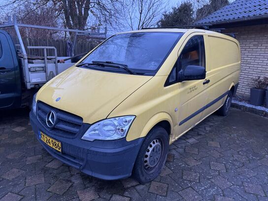 Varebil, MERCEDES-BENZ VITO 110 CDI Kassevogn Lang