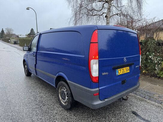 Varebil, MERCEDES-BENZ VITO 110 CDI Kassevogn Lang