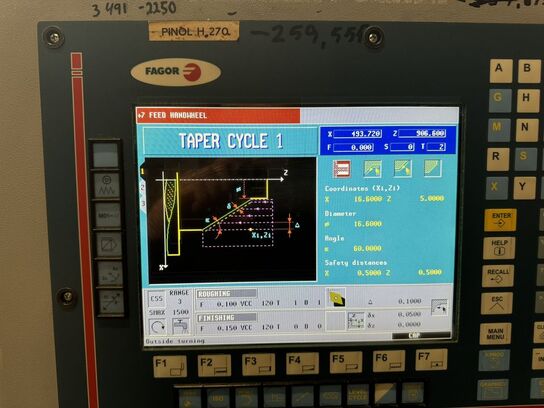 Chevalier FCL-2160  -  CNC LATHE