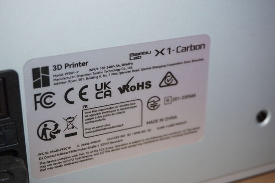 3D Printer, Bambu Lab 