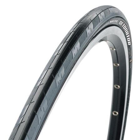 28 stk. Maxxis Detonator 700x23C 60tpi Dual Folding Black/White