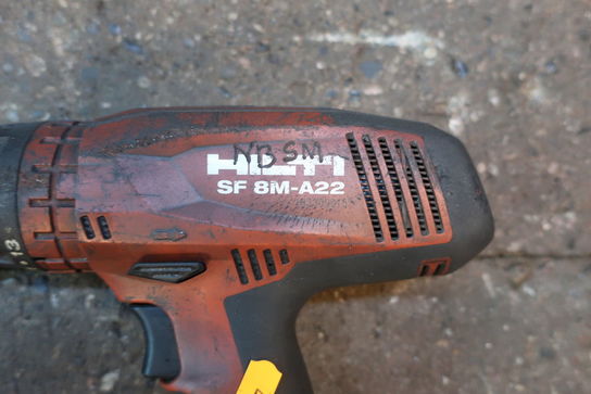 Akku bore/skruemaskine HILTI SF 8M-A22 med batteri