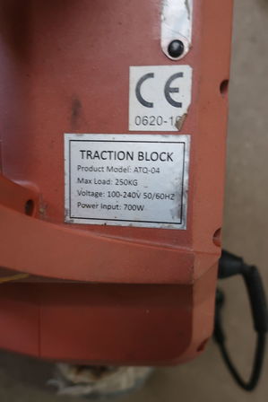 Elektrisk træskpil TRACTION BLOCK ATQ-04