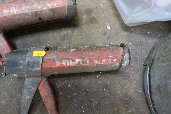 2 stk. injektionspistoler HILTI MD 2000