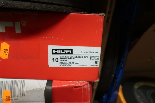 Div. slibeskiver HILTI Grinding Wheel AG-D SPX