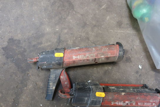 2 stk. injektionspistoler HILTI MD 2000