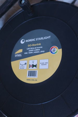 Tromle med led strip NORDIC STARLIGHT 