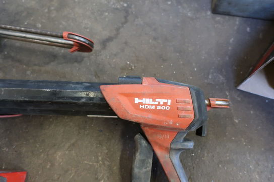 2 stk. injektionspistoler HILTI HDM 500