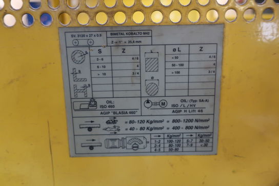 Halvautomatisk båndsav BIANCO 370 A