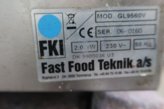 Electric frying plate FAST FOOD TEKNIK