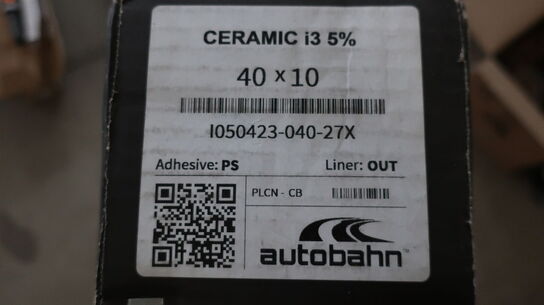 2 stk. solfilm AUTOBAHN Ceramic i3 15% 40x10