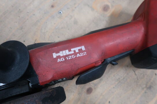 2 stk. akku håndværktøj HILTI AG 125-A22, SFC 22-A med 2 stk. batterier