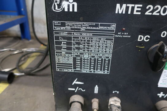 Svejseværk MIGATRONIC MTE 220 Dialog