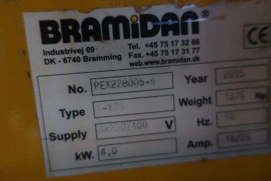 Pappresser BRAMIDAN 4-X 25