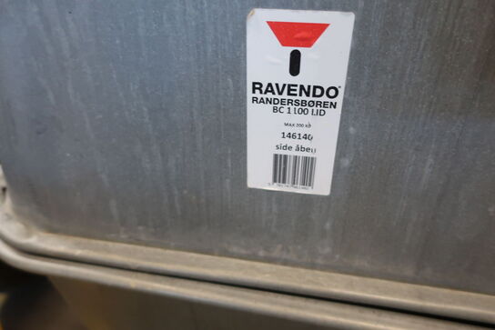 Mortelbør RAVENDO BC 1100 LID Siden open