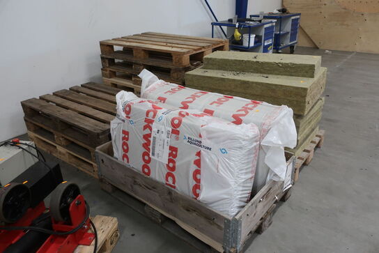 Div. EURO-paller samt isolering ROCKWOOL