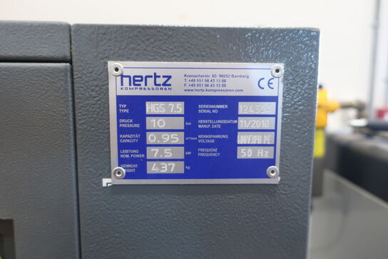 Kompressor HERTZ HGS 7.5