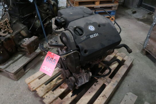 Motor, VW Diesel SDI MOMSFRI