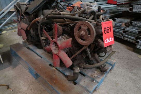 2 stk. Motor, Ford V6 MOMSFRI