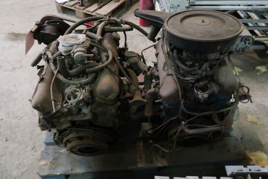 2 stk. Motor, Ford V6 MOMSFRI