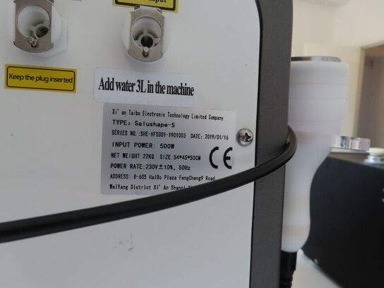 Body shaping machine, SALUSHAPE-S