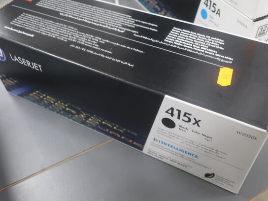 Org. HP toner (sort) til laserprinter - 415X / W2030X