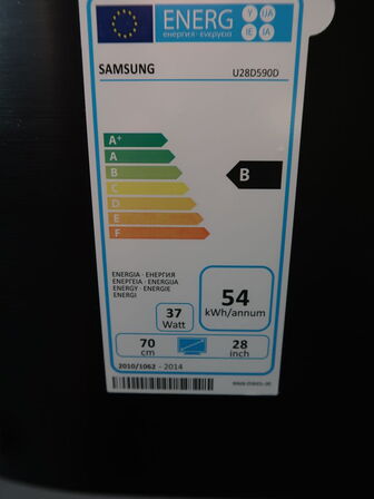 SAMSUNG U28D590D 28" UHD skærm