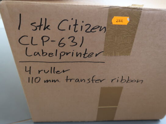 Labelprinter CITIZEN CLP-631 inkl. 4 rll. labels