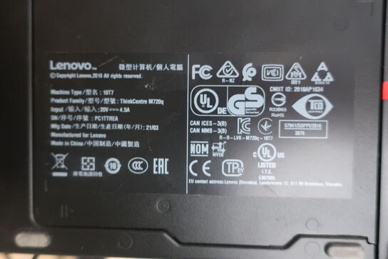 Computer LENOVO ThinkCentre M720q