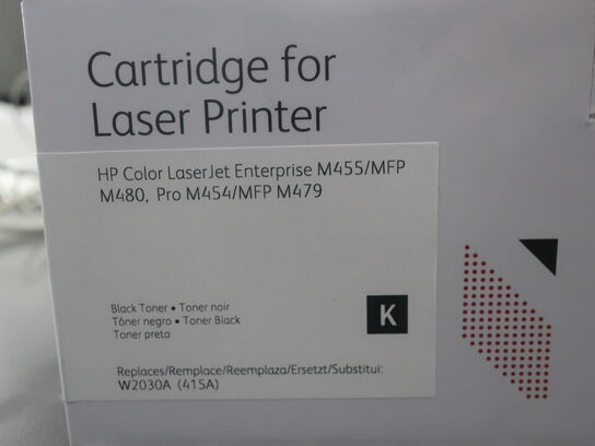 XEROX HP toner (sort) til laserprinter - komp. m. 415A / W2030A