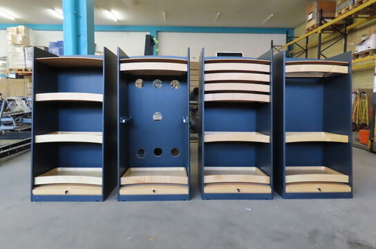 4 stk. Jalousiskabe FREDERICIA FURNITURE
