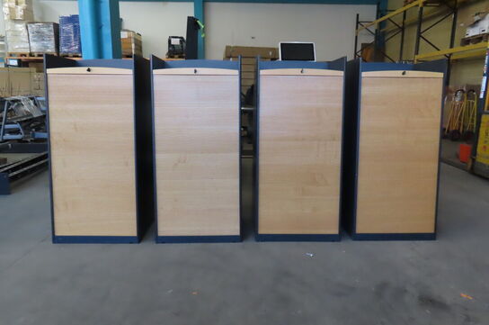 4 stk. Jalousiskabe FREDERICIA FURNITURE