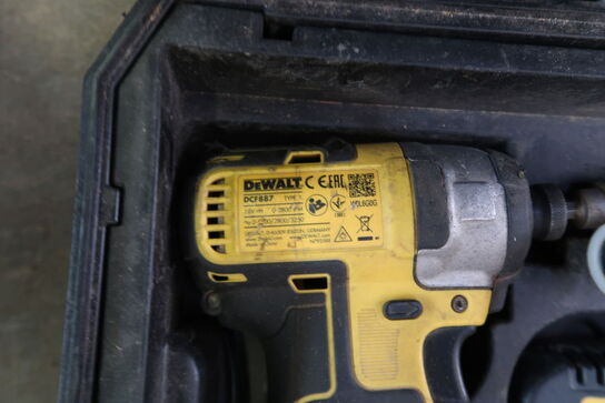 Dewalt akku kombokit DCF887 & DCD805