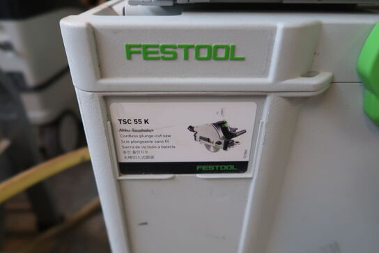 Akku dyksav, Festool TSC 55 KEB-Basic