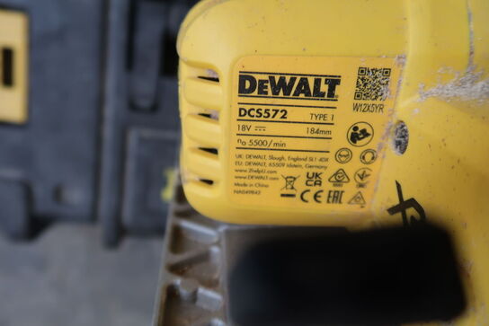 Akku rundsav, DeWalt DCS572